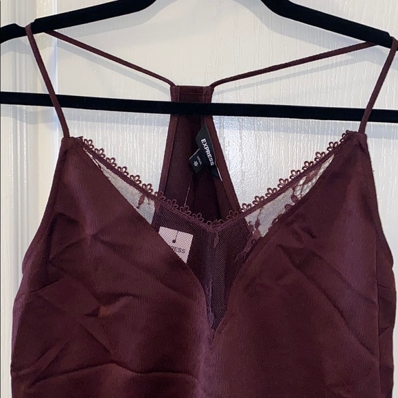 Purple lace top - Picture 2 of 3